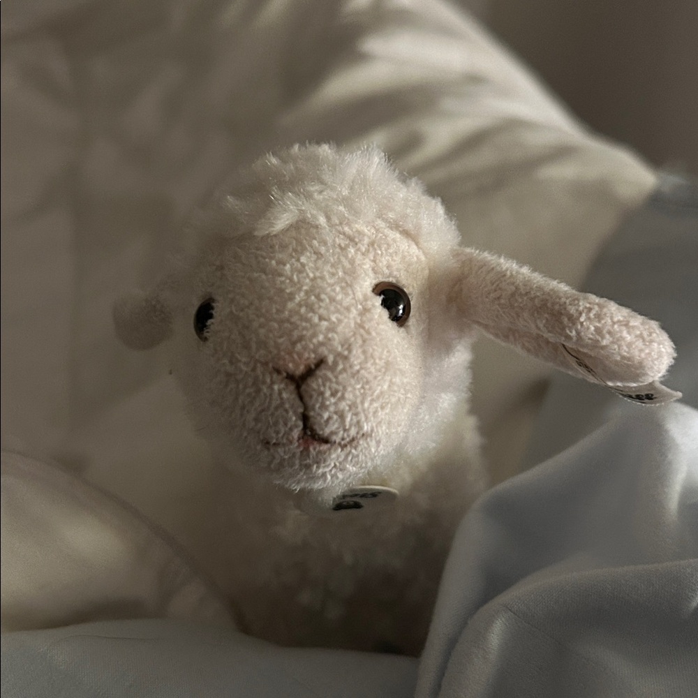 Adorable Plush Lamb Toy